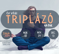 Év végi TRIPLÁZÓ - 2026.11.15, 2026.11.29, 2026.12.13 Budapest, Jurányi / ZeroPlus terem 15:00-20:00